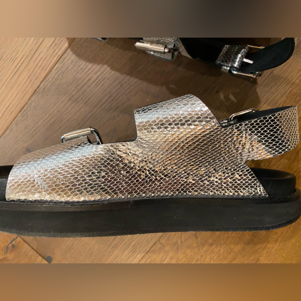 Isabel Marant Silver Sandals - Picture 8 of 8